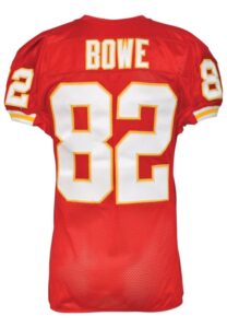 1/9/2011 Dwayne Bowe Kansas City Chiefs Game-Used Home Jersey