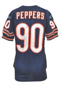 10/10/2010 Julius Peppers Chicago Bears Game-Used & Autographed Home Jersey