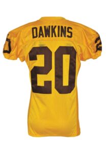 10/11/09 Brian Dawkins Denver Broncos Game-Used Throwback Uniform with Socks