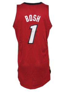 10/11/2012 Chris Bosh Miami Heat Preseason Game-Used Home Jersey