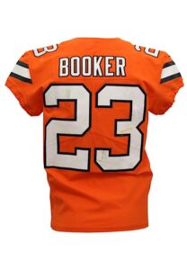 10/13/16 Devontae Booker Denver Broncos Game-Used Uniform