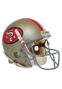 10/15/1995 Jerry Rice San Francisco 49ers Game-Used Helmet