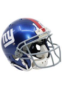 10/18/2009 Eli Manning New York Giants Game-Used Helmet