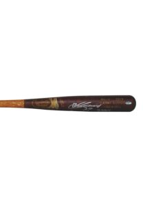 10/19/2009 Vladimir Guerrero Anaheim Angels ALCS Game-Used & Autographed Bat