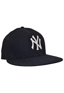 10/2/2016 Gary Sanchez Rookie New York Yankees Game-Used Cap