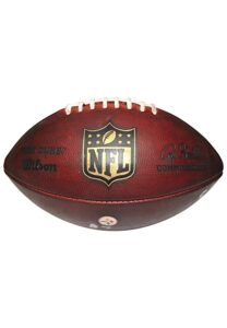 10/2/2016 Pittsburgh Steelers vs. Kansas City Chiefs Game-Used Football