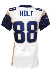 10/21/2001 Torry Holt St. Louis Rams Game-Used Road Jersey