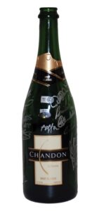 10/25/09 NY Yankees Team Autographed ALCS Celebration Champagne Bottle