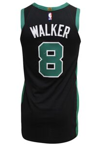 10/26/2019 Kemba Walker Boston Celtics Game-Used Road Alternate Jersey