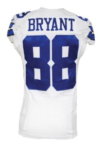 10/27/2013 Dez Bryant Dallas Cowboys Game-Used Road Jersey