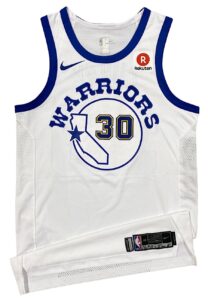 10/27/2017 Stephen Curry Golden State Warriors Game-Used & Signed Classic Edition Jersey