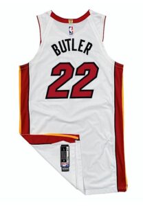 10/29/2019 Jimmy Butler Miami Heat Game-Used Home Jersey