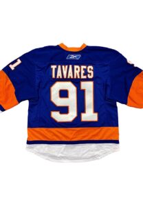 10/3/2009 John Tavares NY Islanders NHL Debut Game-Used Jersey