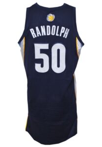 10/31/12 Zach Randolph Memphis Grizzlies Game-Used Road Jersey