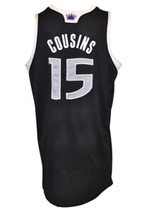 10/31/2012 DeMarcus Cousins Sacramento Kings Game-Used Road Jersey