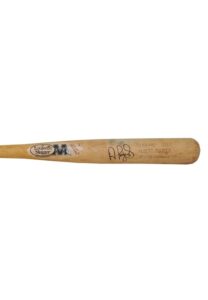 10/5/2004 Albert Pujols St. Louis Cardinals NLDS Game-Used & Autographed Home Run Bat