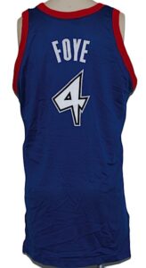 10/6/2007 Randy Foye Minnesota Timberwolves Game-Used Europe Live ‘07 Istanbul Road Jersey