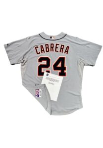 10/6/2009 Miguel Cabrera Detroit Tigers “Game 163” Game-Used Home Run Jersey