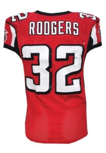 10/7/2013 Jacquizz Rodgers Atlanta Falcons Game-Used Home Jersey