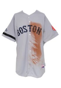 10/7/2013 Will Middlebrooks Boston Red Sox ALDS Game-Used Road Jersey