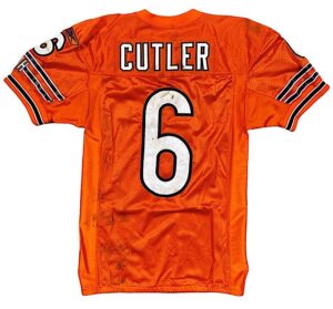 11/1/2009 Jay Cutler Chicago Bears Game-Used Alternate Jersey