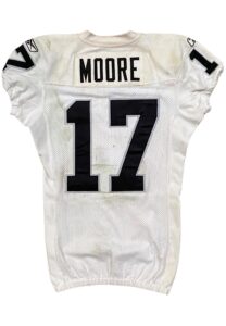 11/10/2013 Denarius Moore Oakland Raiders Game-Used Salute To Service Jersey