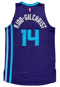 11/2/2014 Michael Kidd-Gilchrist Charlotte Hornets Game-Used Road Jersey