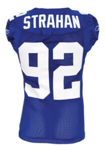 11/20/2005 Michael Strahan New York Giants Game-Used Home Jersey