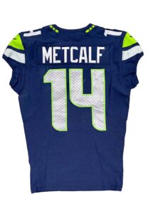 11/21/2021 DK Metcalf Seattle Seahawks Game-Used Jersey