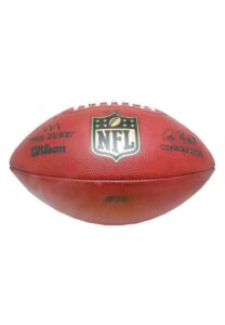 11/22/2012 New York Jets vs. New England Patriots Game-Used Football