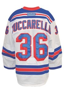 11/23/2015-1/2/2016 Mats Zuccarello New York Rangers Game-Used Home & Road Jerseys