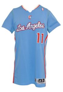 11/24/2013 Jamal Crawford Los Angeles Clippers “Back in Blue” Game-Used Home Jersey (NBA LOA • Mic Pocket)