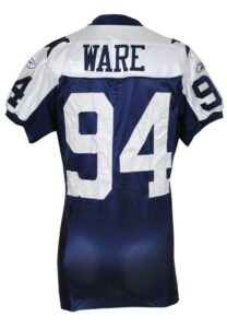 11/25/2010 DeMarcus Ware Dallas Cowboys Game-Used Home Jersey