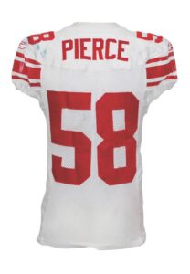 11/26/2006 Antonio Pierce NY Giants Game-Used Road Jersey