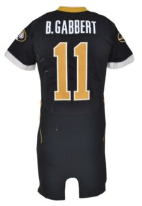 11/27/10 Blaine Gabbert Missouri Tigers Game-Used Full Uniform, Helmet & Cleats