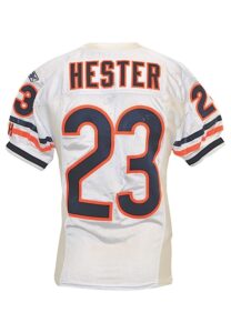 11/27/2011 Devin Hester Chicago Bears Game-Used Road Jersey