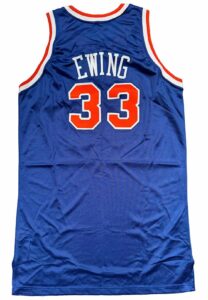 11/7/1993 Patrick Ewing NY Knicks Game-Used & Autographed Jersey