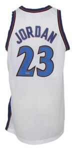 11/8/2002 Michael Jordan Washington Wizards Game-Used & Autographed Home Jersey (Team LOA) (UDA) (JSA)