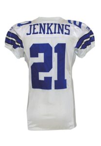 11/8/2009 Mike Jenkins Dallas Cowboys Game-Used Road Jersey