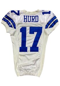 11/8/2009 Sam Hurd Dallas Cowboys Game-Used Jersey