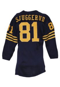 12/1/1962 Dave Sjuggerud Navy Midshipmen Game-Used Durene Jersey