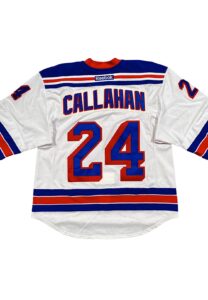 12/10/2011 Ryan Callahan NY Rangers Game-Used Jersey