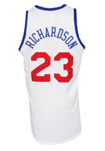 12/10/2012 Jason Richardson Philadelphia 76ers Game-Used Home Jersey