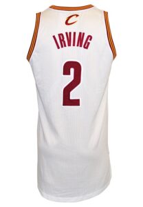 12/10/2013 Kyrie Irving Cleveland Cavaliers Game-Used Home Jersey