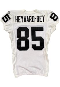 12/12/2010 Darrius Heyward-Bey Oakland Raiders Game-Used Jersey