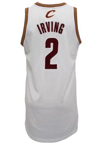 12/18/2012 Kyrie Irving Cleveland Cavaliers Game-Used Home Jersey