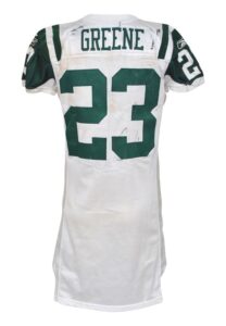 12/19/2010 Shonn Greene New York Jets Game-Used Road Jersey