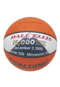 12/2/1995 Dale Ellis 15,000 Career Point Basketball