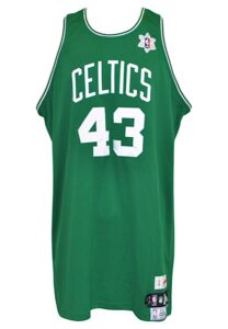 12/25/2008 Kendrick Perkins Boston Celtics Christmas Day Game-Used Road Jersey