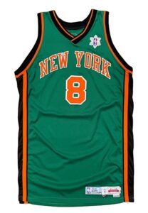 12/25/2009 Danilo Gallinari New York Knicks Game-Used “Christmas Day” Jersey